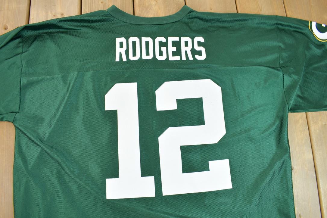 Vintage 2005 Aaron Rodgers Green Bay Packers NFL Football Jersey