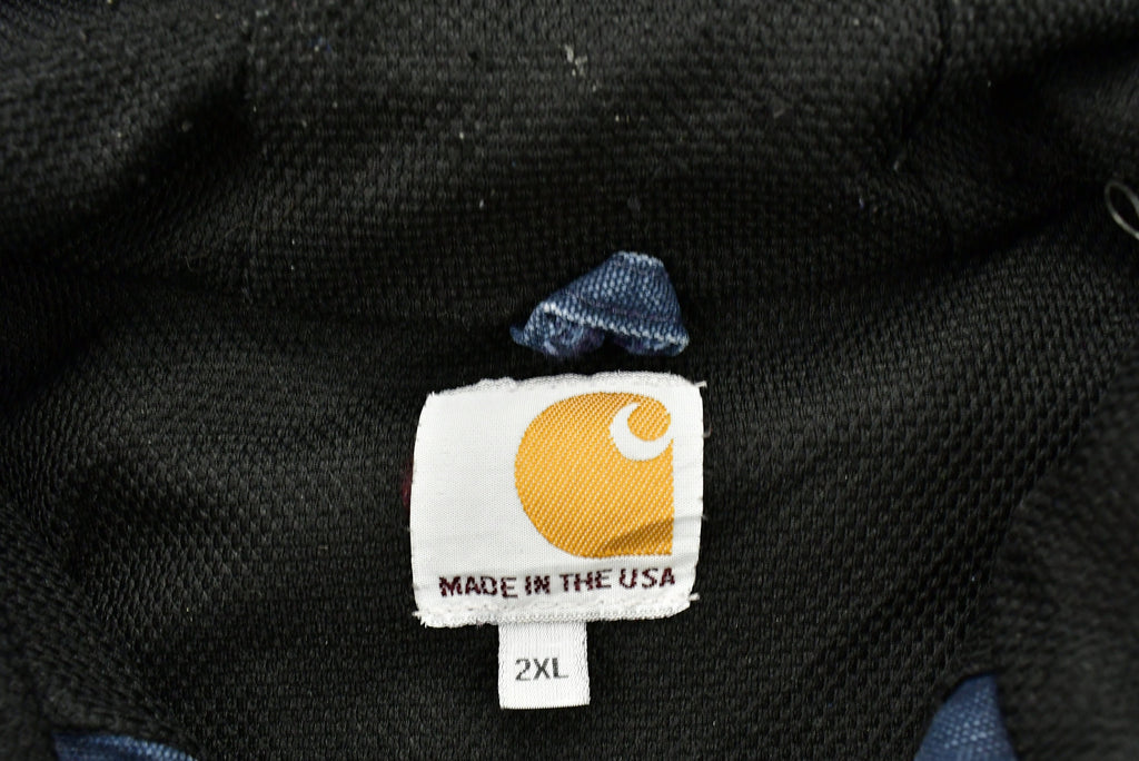 Vintage 90s Carhartt Embroidered Work Jacket /