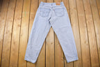Vintage 1990s Levi's 560 Red Tab Distressed Jeans Size 34 x 30