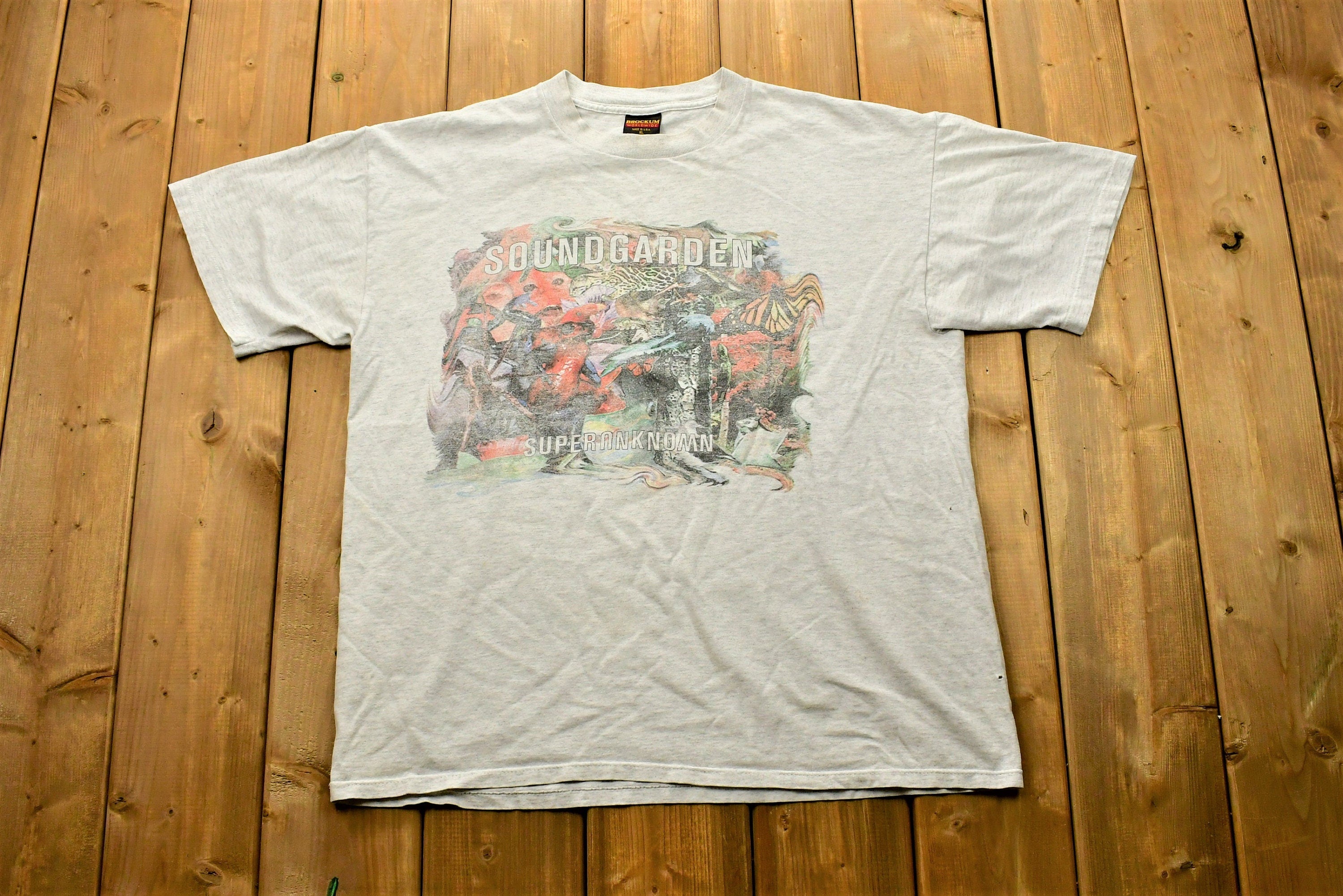 Vintage 1994 Soundgarden Super Unknown Band T-shirt