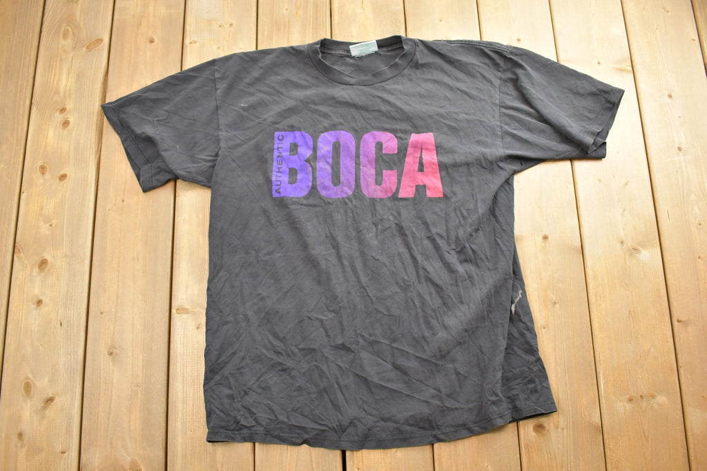 Vintage 1990s Boca Authentic Graphic T-Shirt