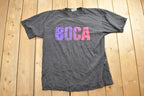 Vintage 1990s Boca Authentic Graphic T-Shirt