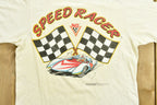 Vintage 1992 Speed Racer Cartoon Anime Graphic T-Shirt