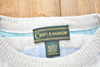 Vintage 1990s Croft & Barrow Plaid Knitted Sweater