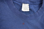 Vintage 1980s Blank Small Stains Pocket T Shirt
