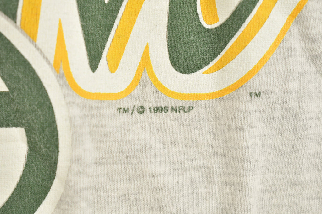 Vintage 1996 Green Bay Packers Reebok NFL Graphic T-Shirt 90s Streetwear