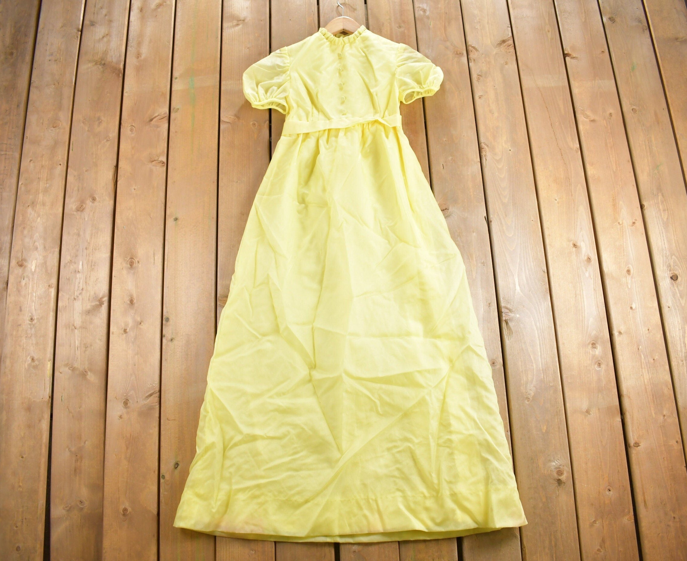 Vintage 1960s Maxi Dress
