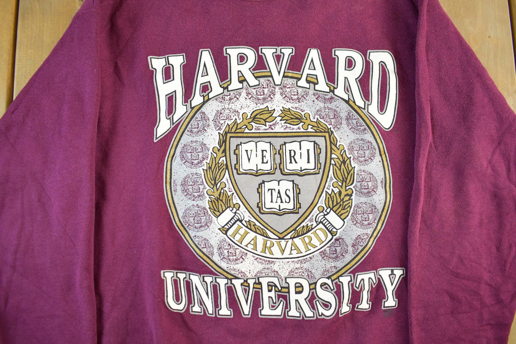 Vintage 1990s Harvard University Collegiate Crewneck Men's M-L
