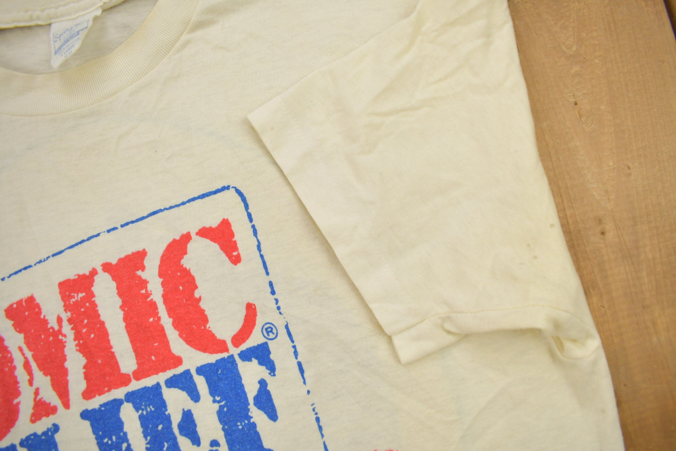 Vintage 1990 Comic Relief A Benefit Aid To Americas Homeless Graphic T Shirt