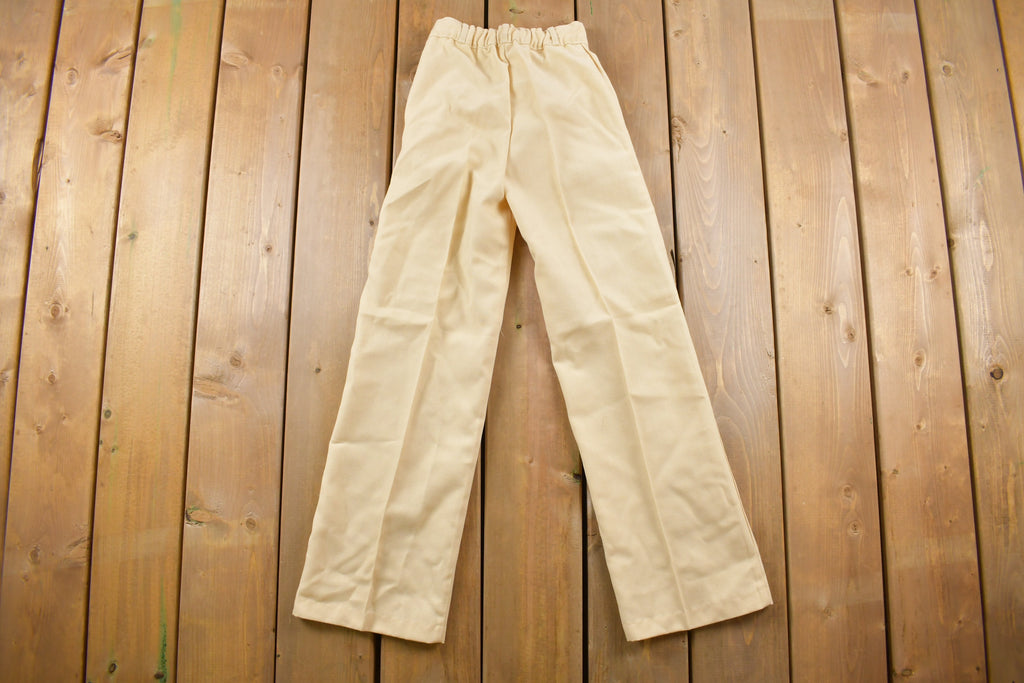 Vintage 1970s Elastic Dress Pant Trousers Size 22 x 26