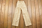 Vintage 1970s Elastic Dress Pant Trousers Size 22 x 26