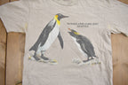Vintage 1990s Woodland Park Zoo Seattle Penguins Graphic T-Shirt