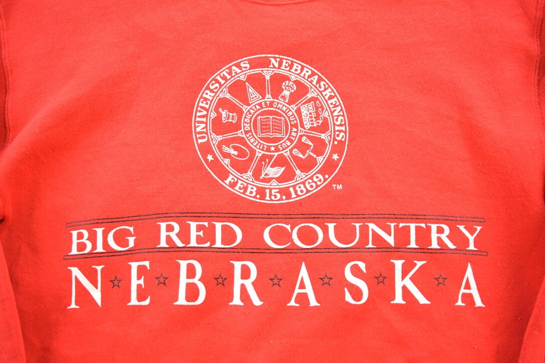 Vintage 1990s Nebraska Crewneck Sweatshirt