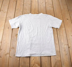 Vintage 1990s Speedo Single Stitch Blank T Shirt Made In USA Size L
