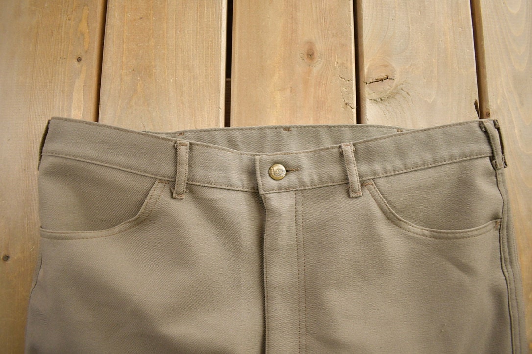 Vintage 1980s Lee Trousers Jeans Size 40x34