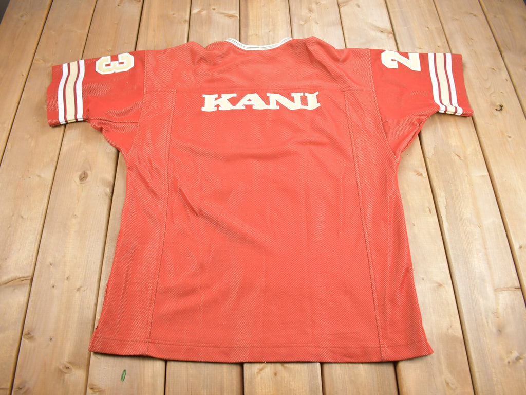 Vintage 1990s Karl Kani Embroidered Football Jersey / Streetwear / Vintage Kani Endurance / Vintage Jersey
