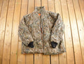 Vintage 1990s Realtree Reversible Puffer Hunting Jacket