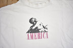 Vintage 1990s America Graphic T Shirt