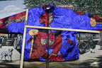 Vintage 1990s Maggie Lawrence All Over Print Full Zip Windbreaker