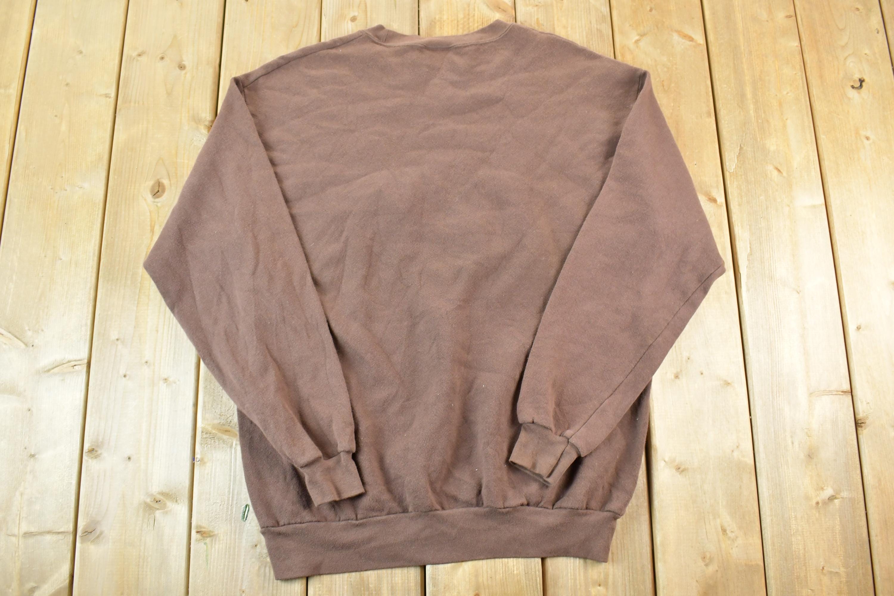 Vintage 1990s Cleveland Browns NFL Crewneck Sweatshirt Mens L
