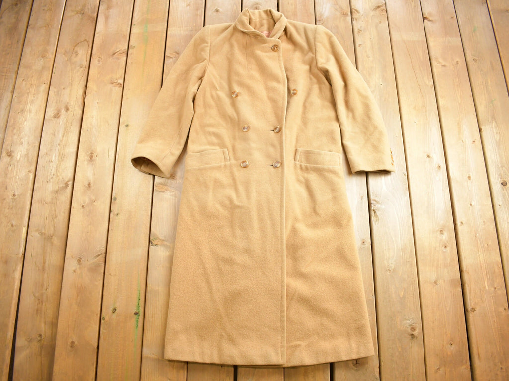 Vintage 1980s Marvin Richards Full Length Wool Jacket