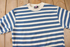 Vintage 1990s Blank Striped Women's Hanes Crewneck Sweatshirt Made In USA