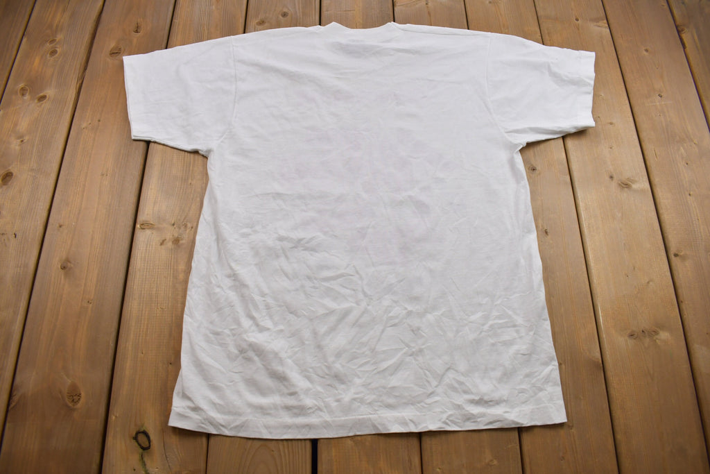 Vintage 1990s "Cancervive" Graphic Screen Stars T Shirt