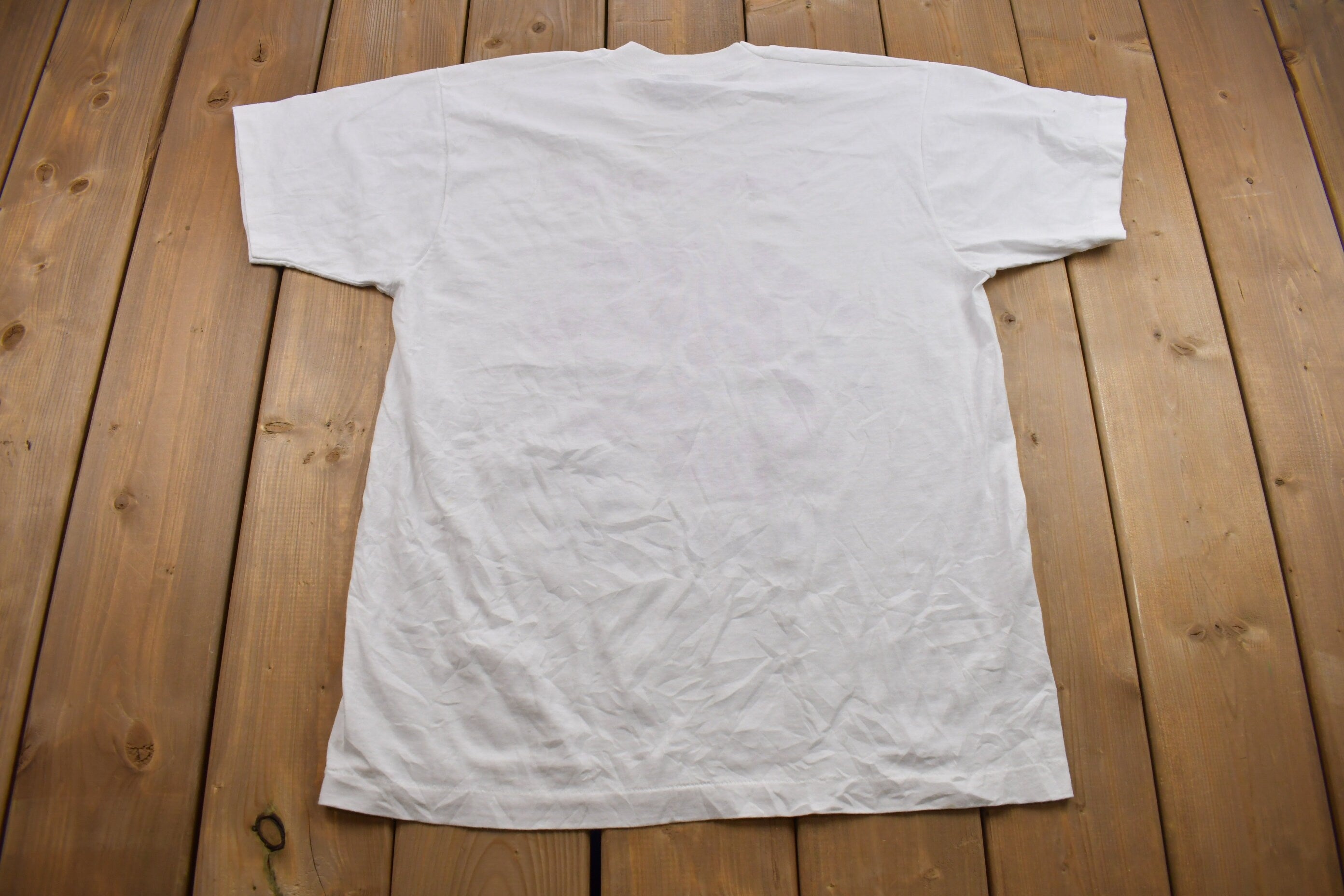 Vintage 1990s "Cancervive" Graphic Screen Stars T Shirt