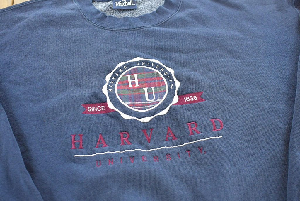 Vintage 1990s Harvard University Crewneck Sweatshirt Men's XL  NCAA Sweatshirt  90 Collegiate  Americana  Ivy League  Made in USA