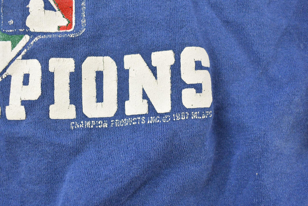 Vintage 1987 Minnesota Twins World Series Champions MLB Crewneck Sweatshirt Men's M