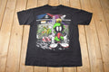 Vintage 1998 Marvin The Martian Looney Tunes Cartoon Graphic T-Shirt Made In USA