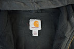 Vintage 2000s Carhartt Full Zip Thermal Lined Hoodie Sweatshirt Men's 2XL