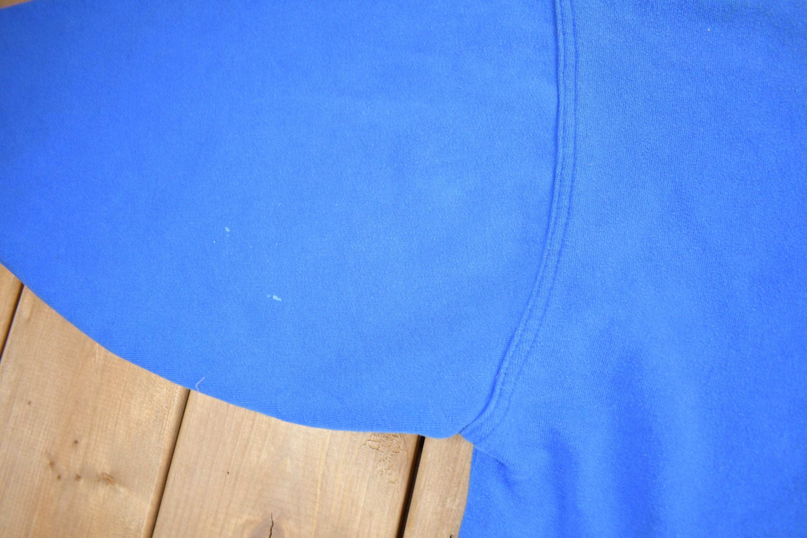 Vintage 1980s Blank Blue Crewneck Sweatshirt