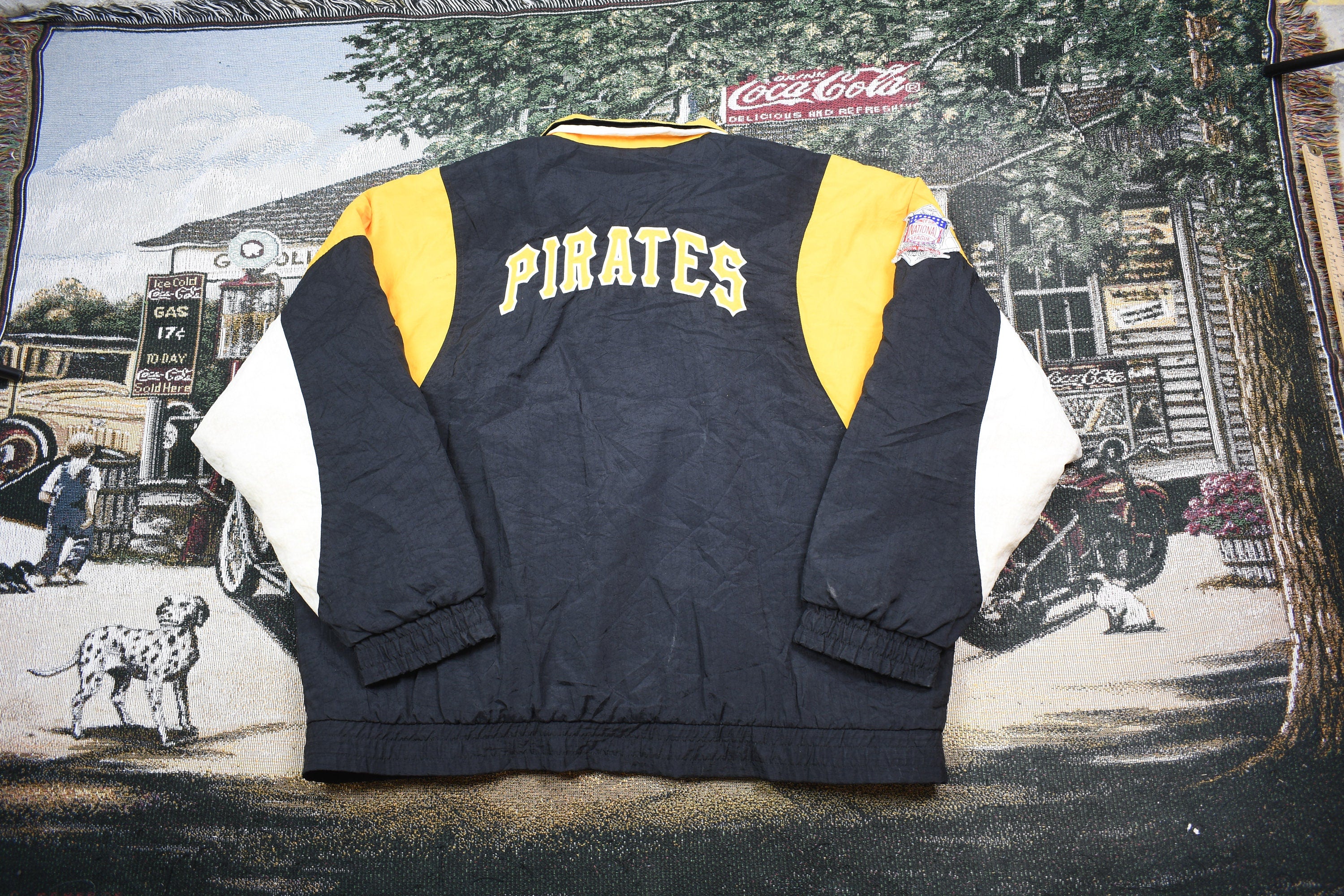 Vintage 1990s Pittsburgh Pirates MLB Apex One Puffer Jacket