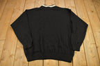 Vintage 1990s Compass Card Knitted Crewneck Sweater