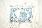Vintage 1990s 50 Canadian Cents Bill Crewneck Sweatshirt
