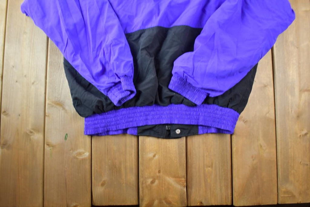 Vintage 1990s Billy Moyer Arizona Sport Shirts Car Racing Windbreaker Jacket