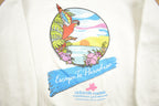 Vintage 1990s Escape To Paradise Clearwater Beach Florida Crewneck Sweatshirt
