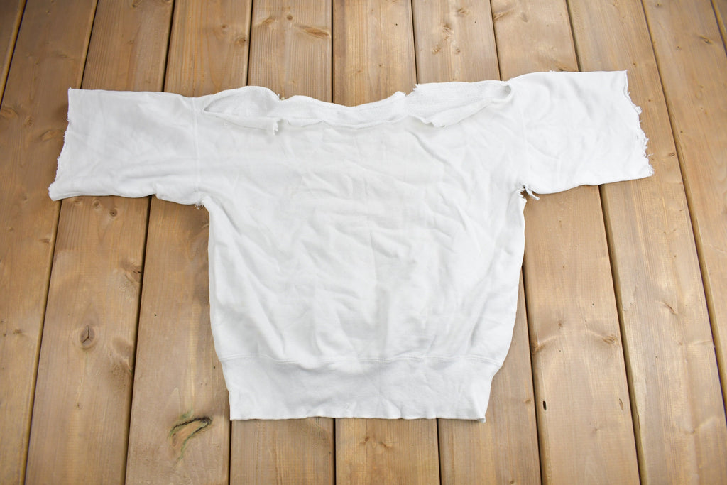 Vintage 1950s PSI Gamma Thrashed Collegiate Crewneck