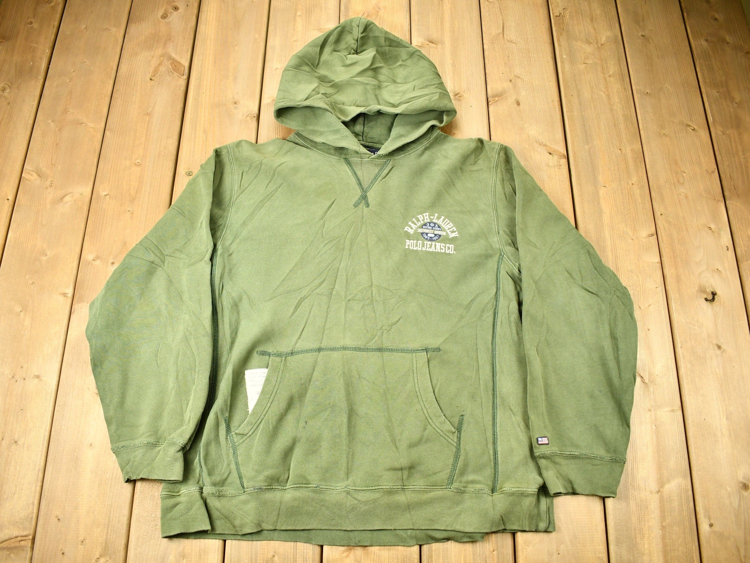 Vintage 1990s Ralph Lauren Polo Jeans Co Hoodie