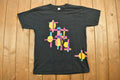 Vintage 1990s Art Abstract Graphic T-Shirt