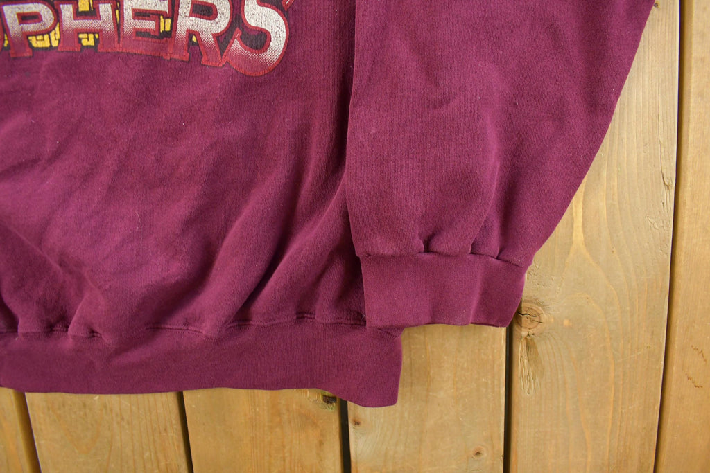 Vintage 1990s University of Minnesota Golden Gophers Crewneck Sweatshirt Men's 2XL