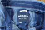 Vintage 1990s Wrangler Western Shirts Button Up Shirt