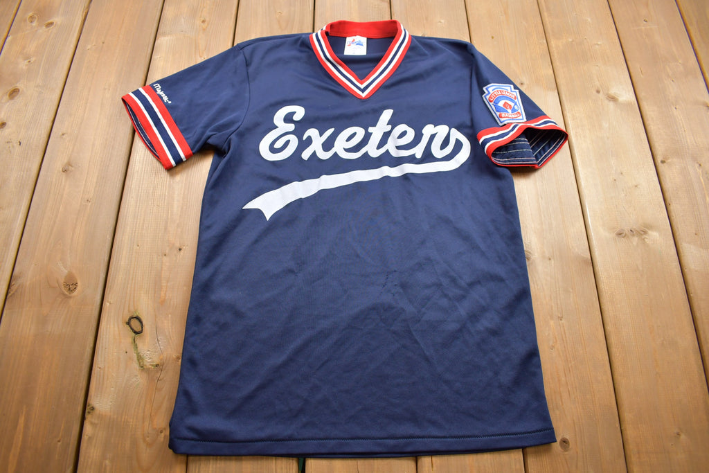 Vintage 1990s Majestic Exeter Little League Graphic T Shirt