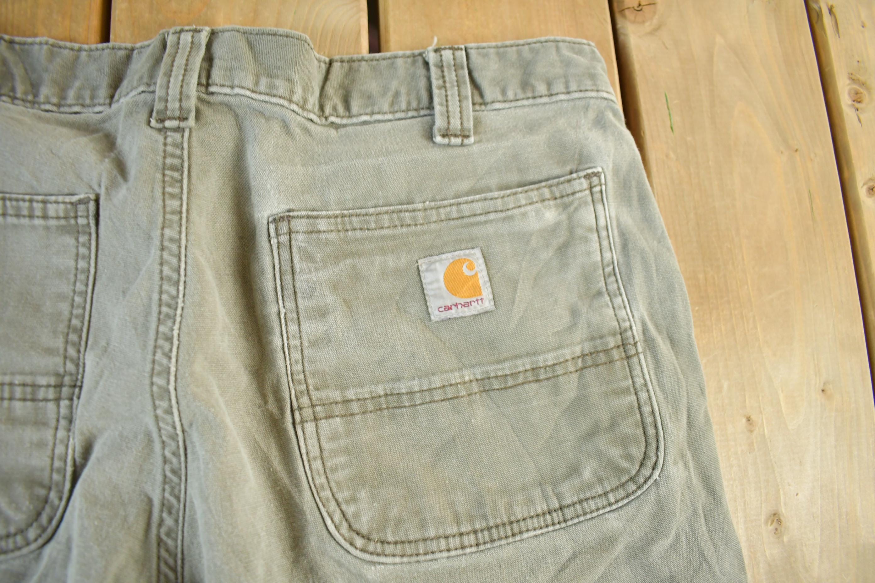 Vintage 2000s Carhartt Double Knee Work Pants Adult 34 x 34