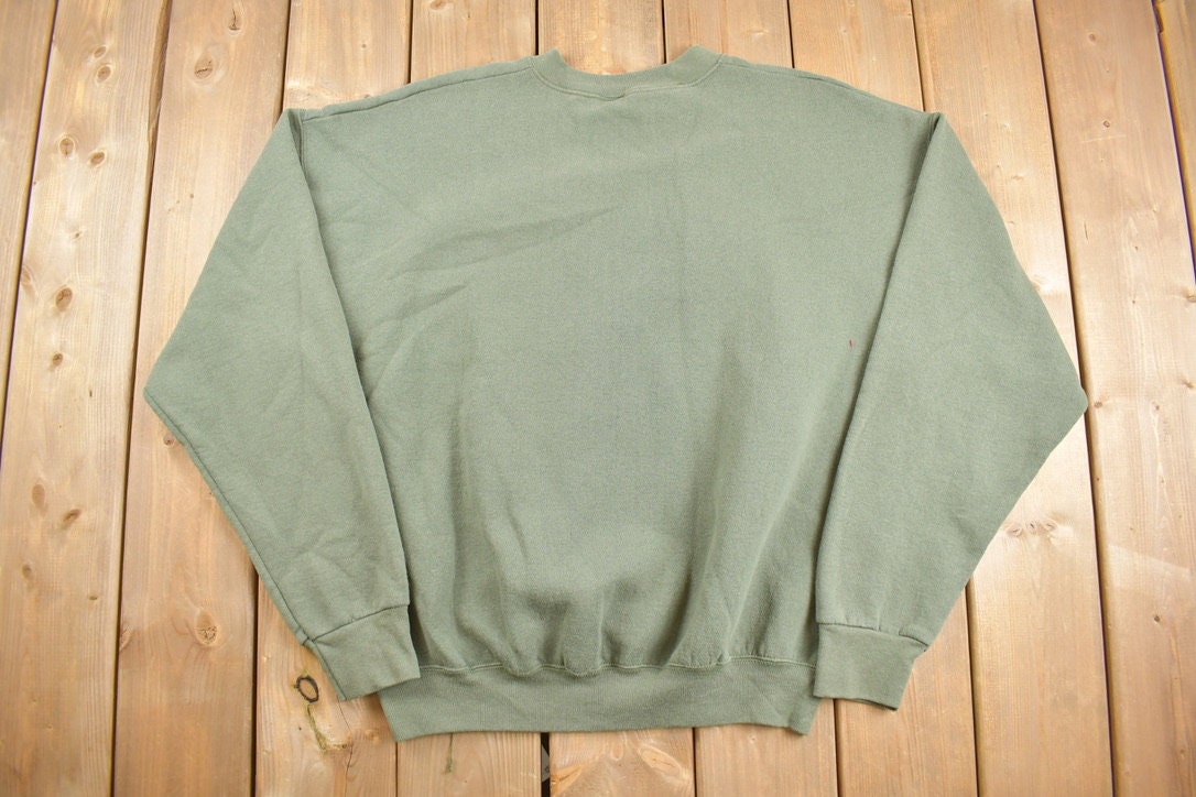 Vintage 1990s Mackinac Island Embroidered Crewneck Sweatshirt