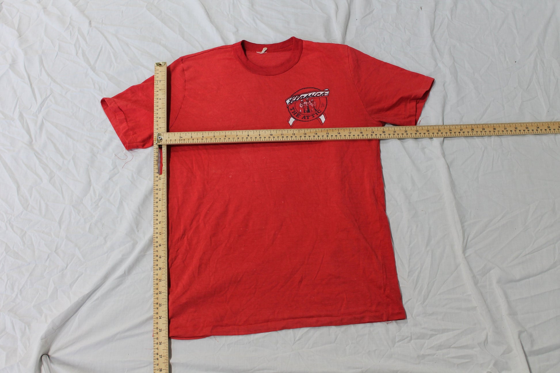 Vintage 1980s The Attic Classics Graphic T-Shirt / Baseball / Single Stitch / Streetwear Fashion / Made in USA