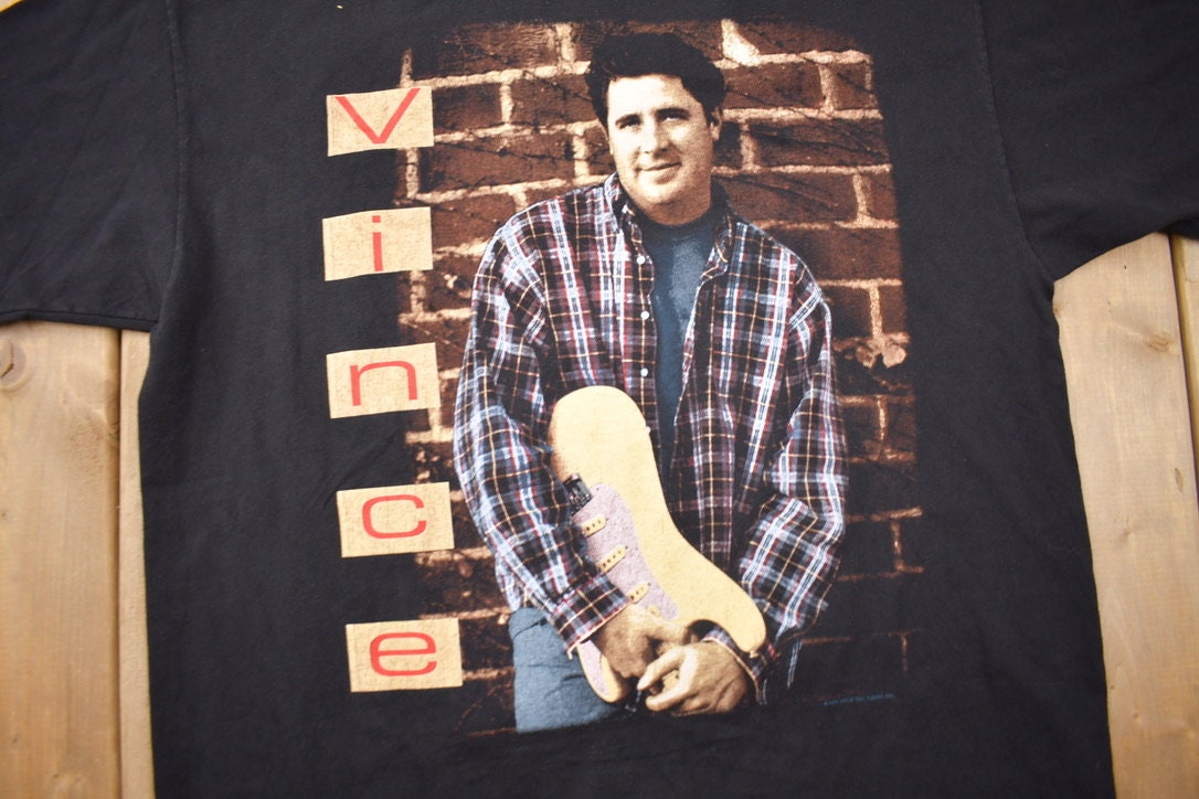 Vintage 1995 Vince Gill Tour Band T-shirt