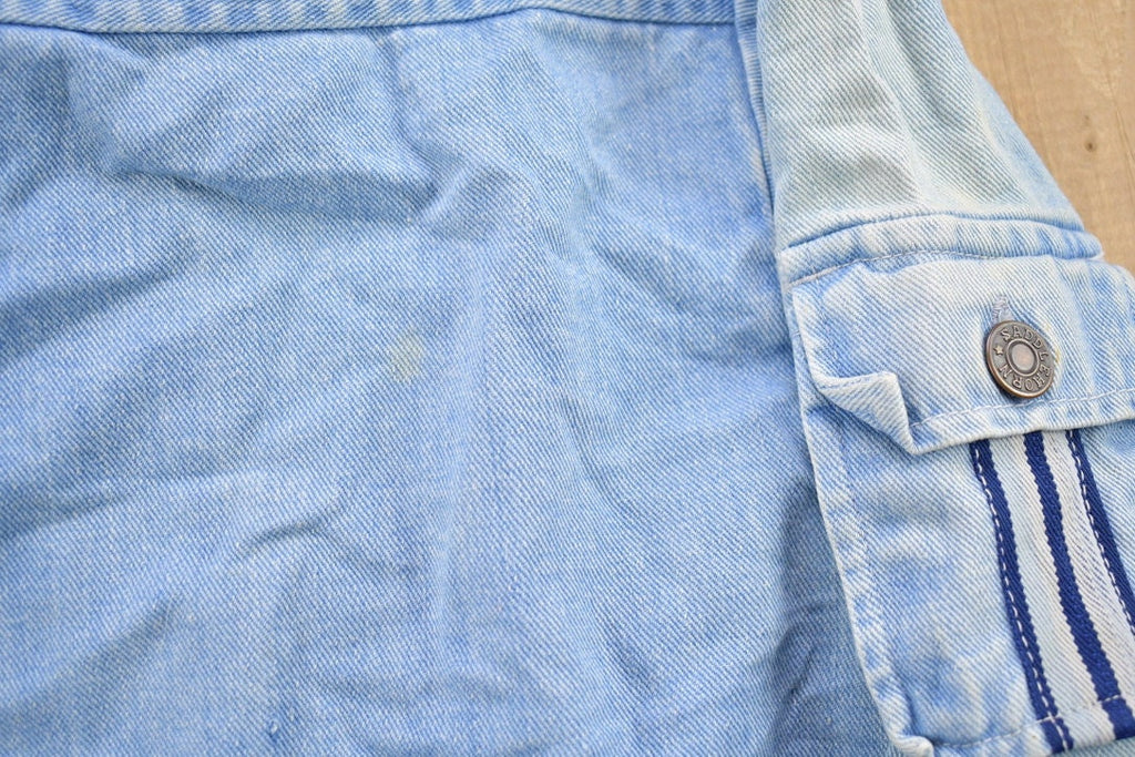 Vintage 1990s Saddlehorn Jean Button Up Shirt
