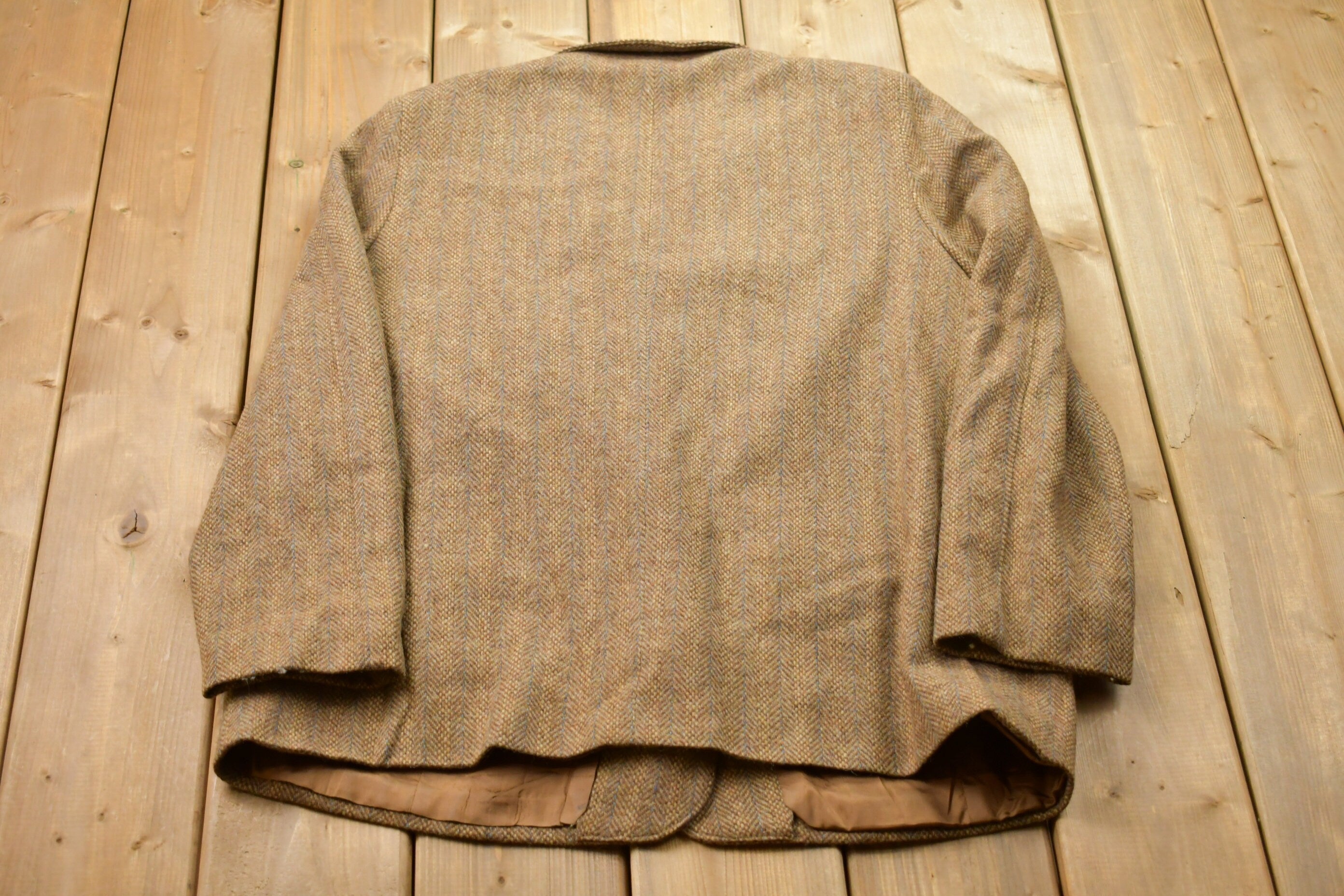 Vintage 1990s Ashley Brooke 100% Wool Blazer Jacket